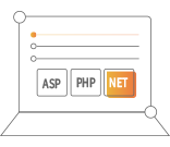 支持ASP、PHP、Asp.Net等多種語(yǔ)言開(kāi)發(fā)